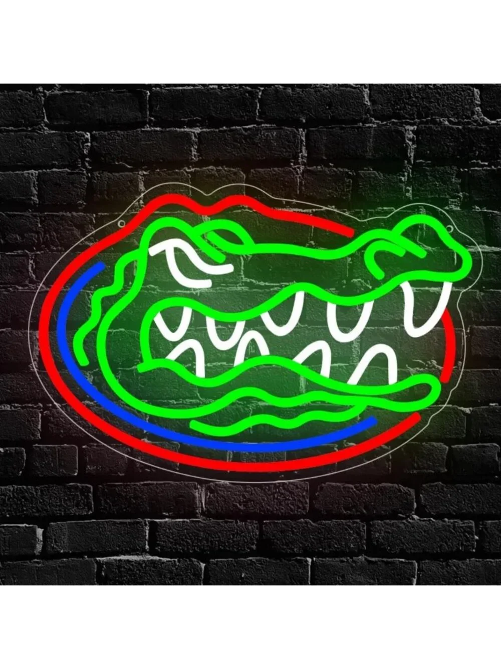 Neon LED Basketball Team Sign for Bedroom Wall Decor, Modern Wall Mount Light